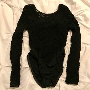 Vintage Victoria’s Secret gold label lace bodysuit